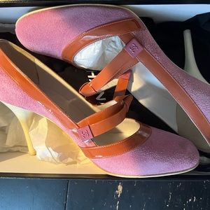 Chanel Pink Heels. Size 37.5.